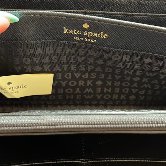 Kate Spade Black Zip-around Wallet - Picture 5 of 5